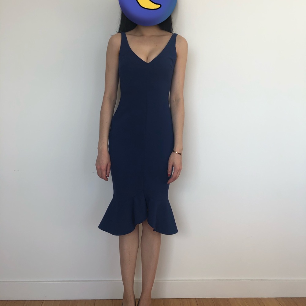 Likely show stopper blue dress